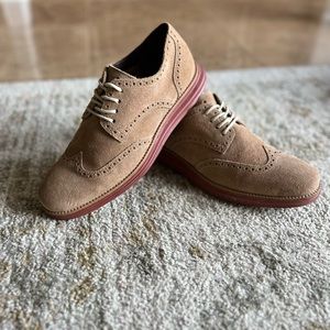 Cole Haan Lunarlon tan leather shoes